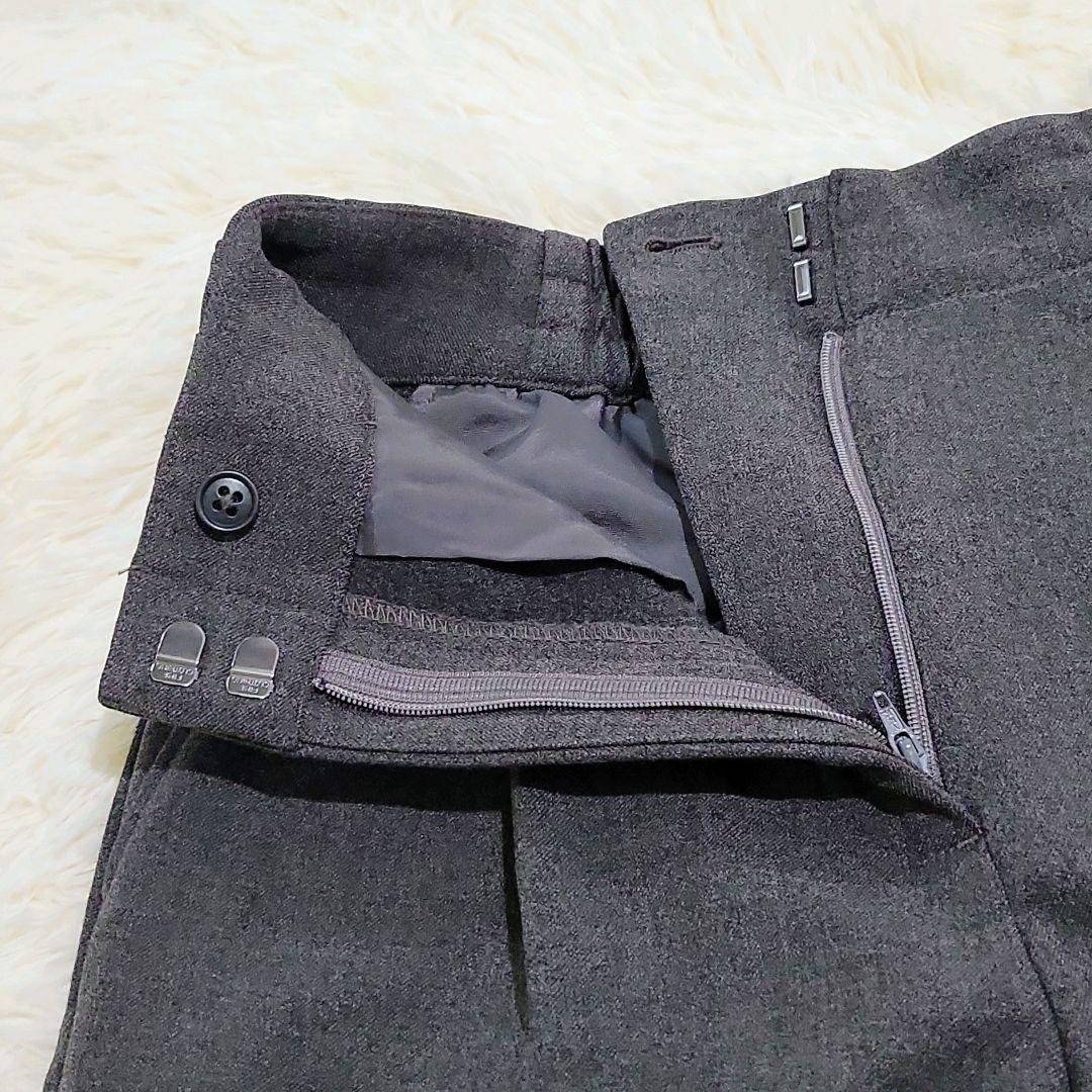 PLST プラステ ウォームリザーブ ノーカラージャケット ワイドパンツ S