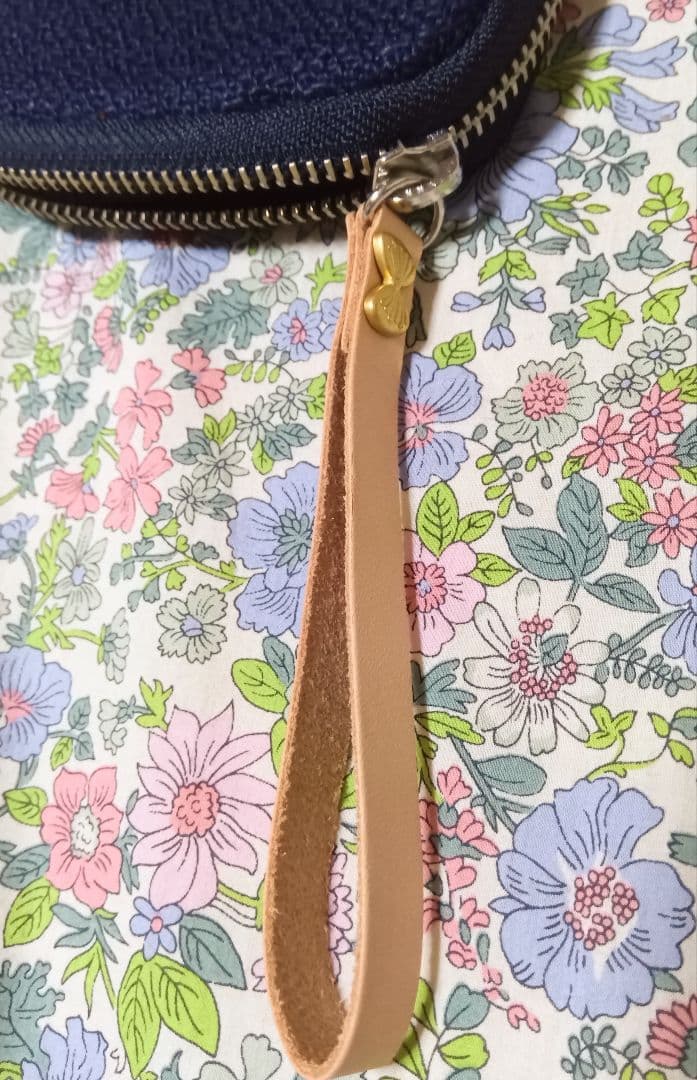 ほぼ日　ちいさいひきだしポーチ　ミナペルホネン　タンバリン