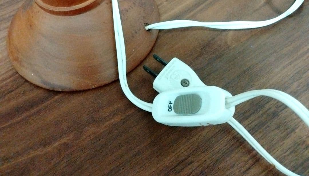 レトロ ヴィンテージ♡♡70cm♡大きめ♡木製フロアスタンド ライト　ランプ