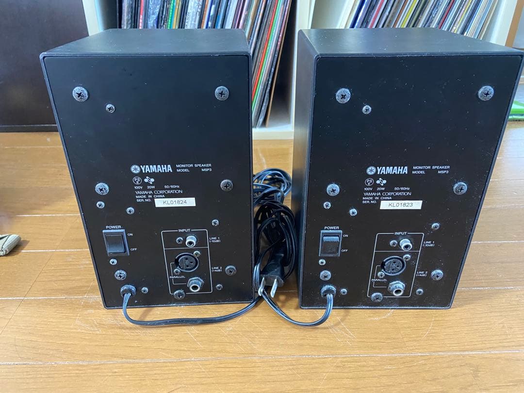 YAMAHA MSP3 パワードモニタースピーカー ペア 動作確認済み