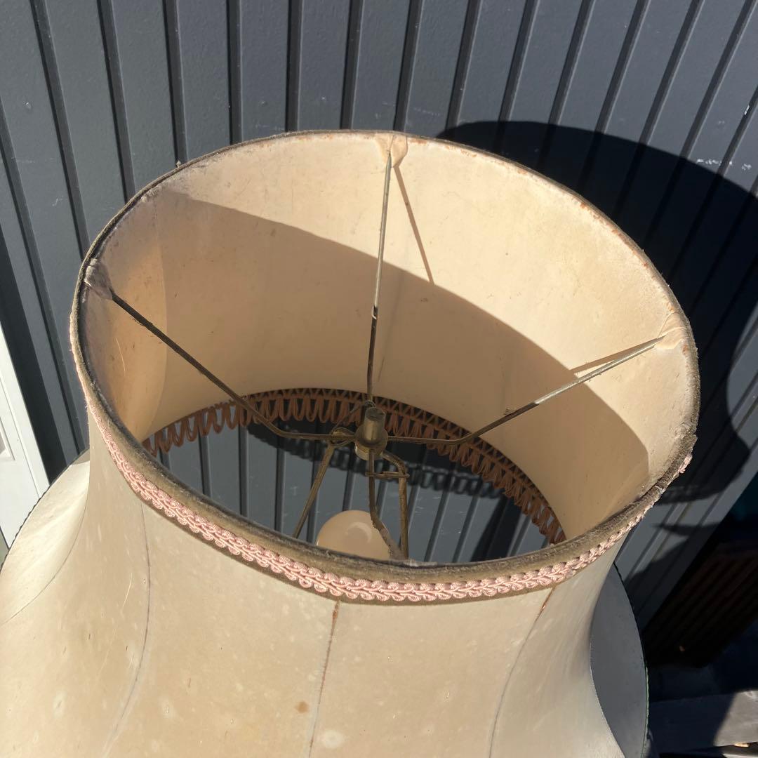 昭和レトロ スタンドライト フリンジシェードランプ フロアライト フロアスタンド