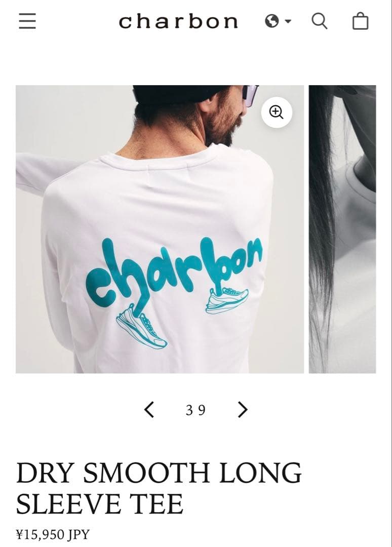 シャルボン　ロングスリーブTシャツ