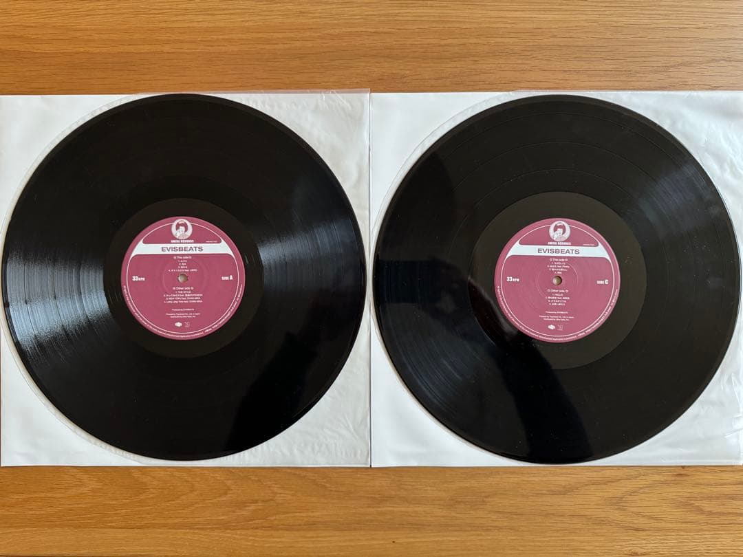 EVISBEATS ムスヒ レコード　エビスビーツ　2LP 美品 レア