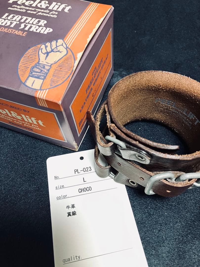 Peel&lift 未使用 LEATHER WRIST STRAP