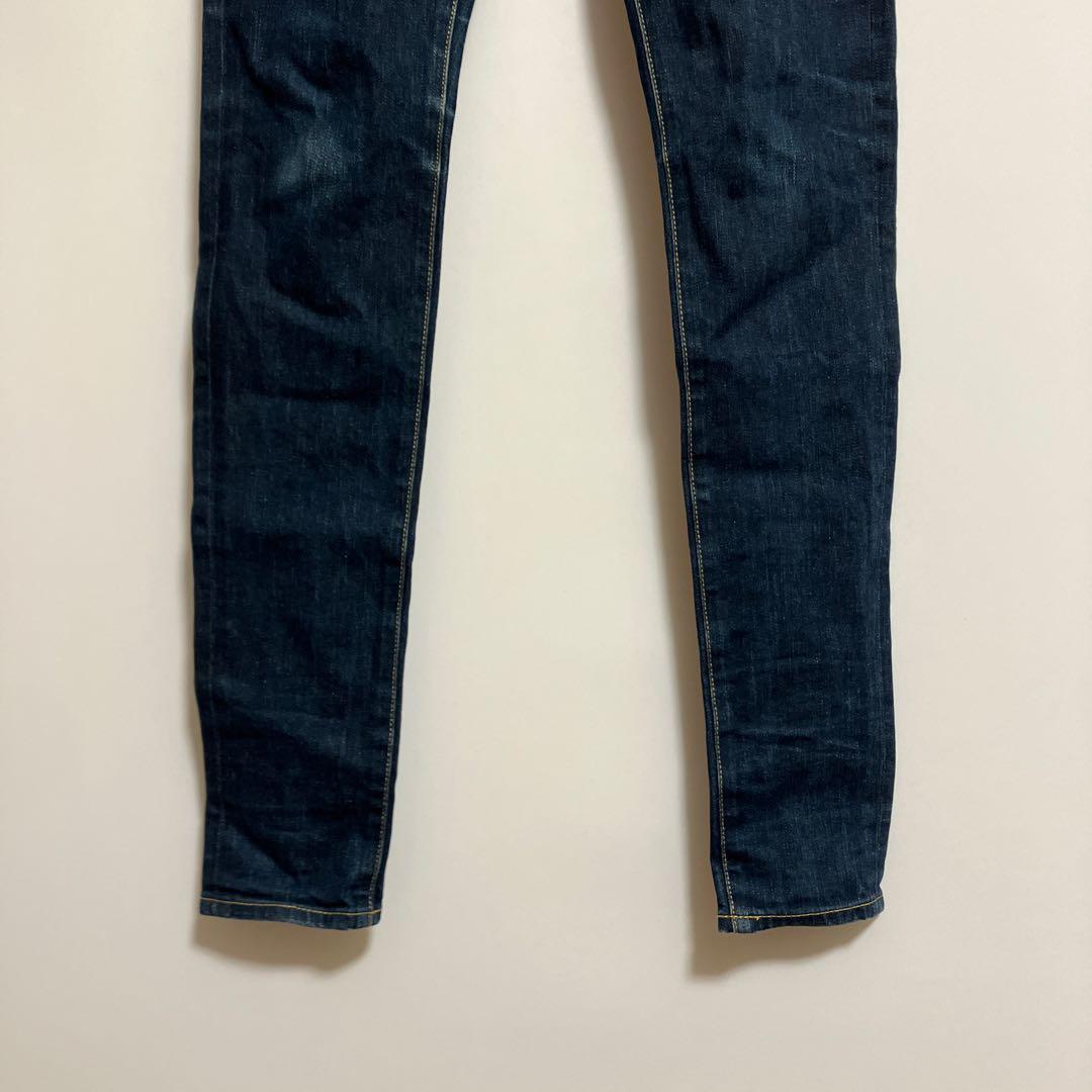 【サンローランパリ】デニム　ジーンズ　スリム　カジュアル　濃紺　28