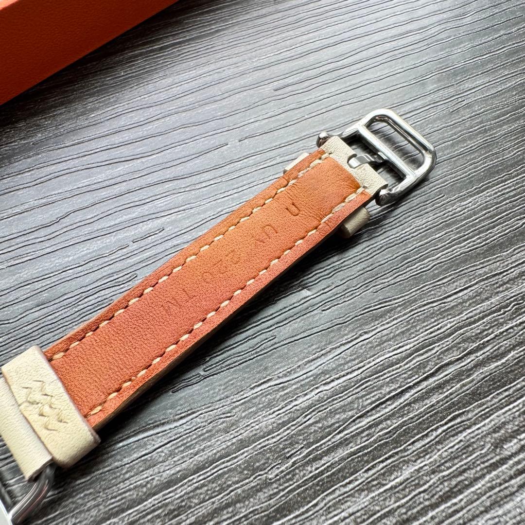 2594 Apple Watch エルメス　ベトン　ドゥブルトゥール　二重