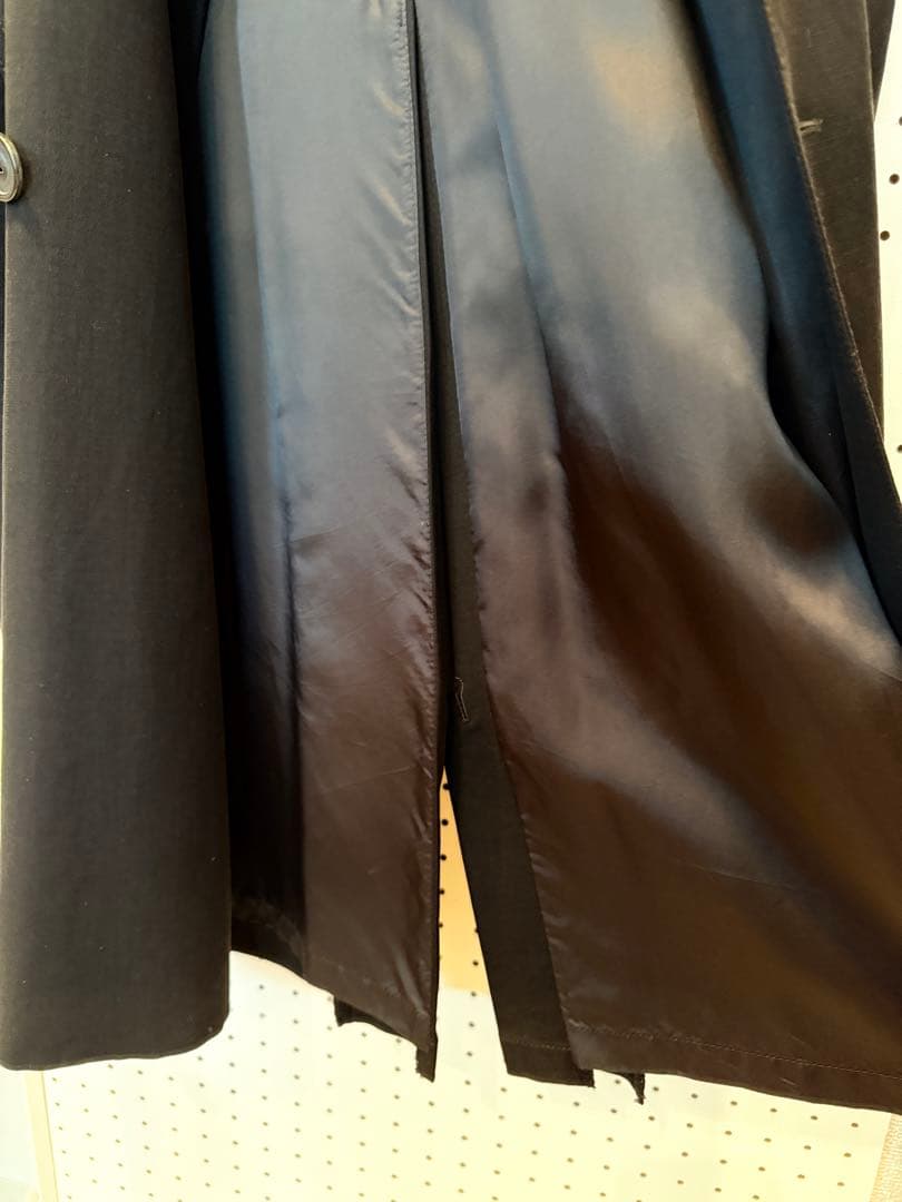美品　Margiela 2010AW ロングトレンチコート ブラック