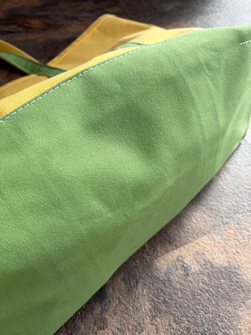 90-00s L.L.bean プリント トートバック トンボ柄 希少カラー L