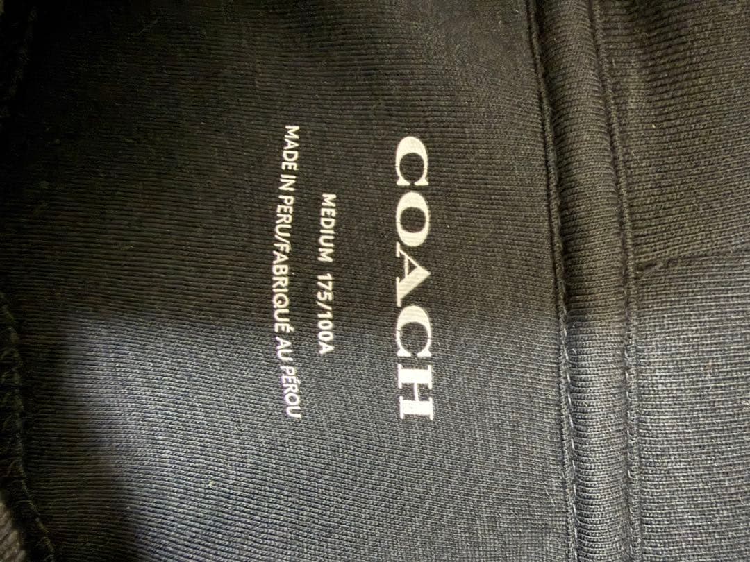 COACH ロゴパターン パーカー M