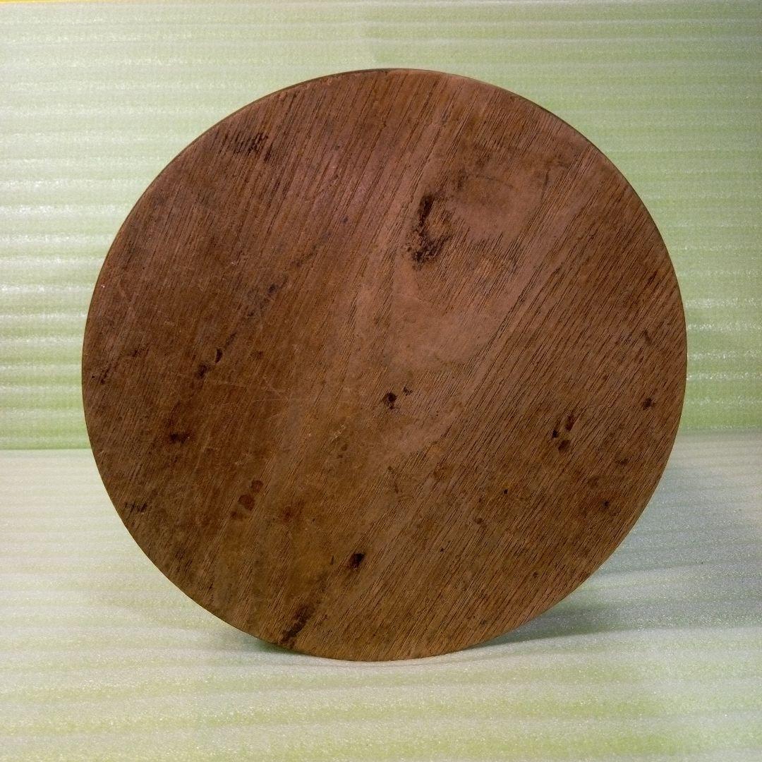 火鉢　手火鉢　木の土台有り　レトロ　古民具　古道具　美術火鉢　インテリア