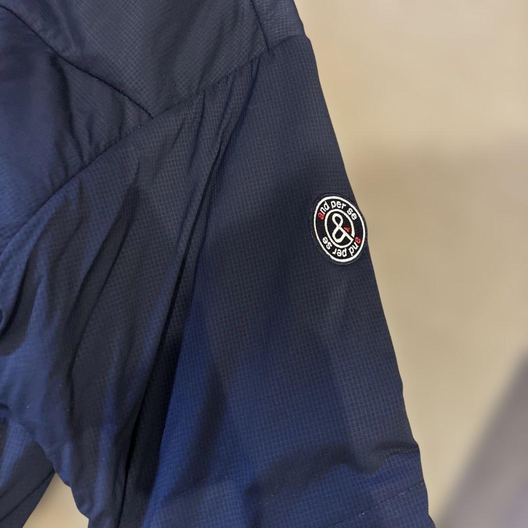 tonynuova and per se ネイビー ダウンジャケット