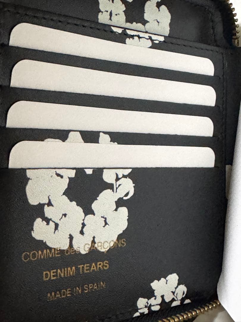comme des garcons wallets × Denim Tears
