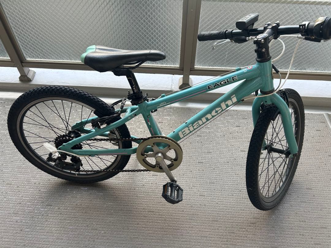 Bianchi Eagle 20インチ キッズ自転車 水色