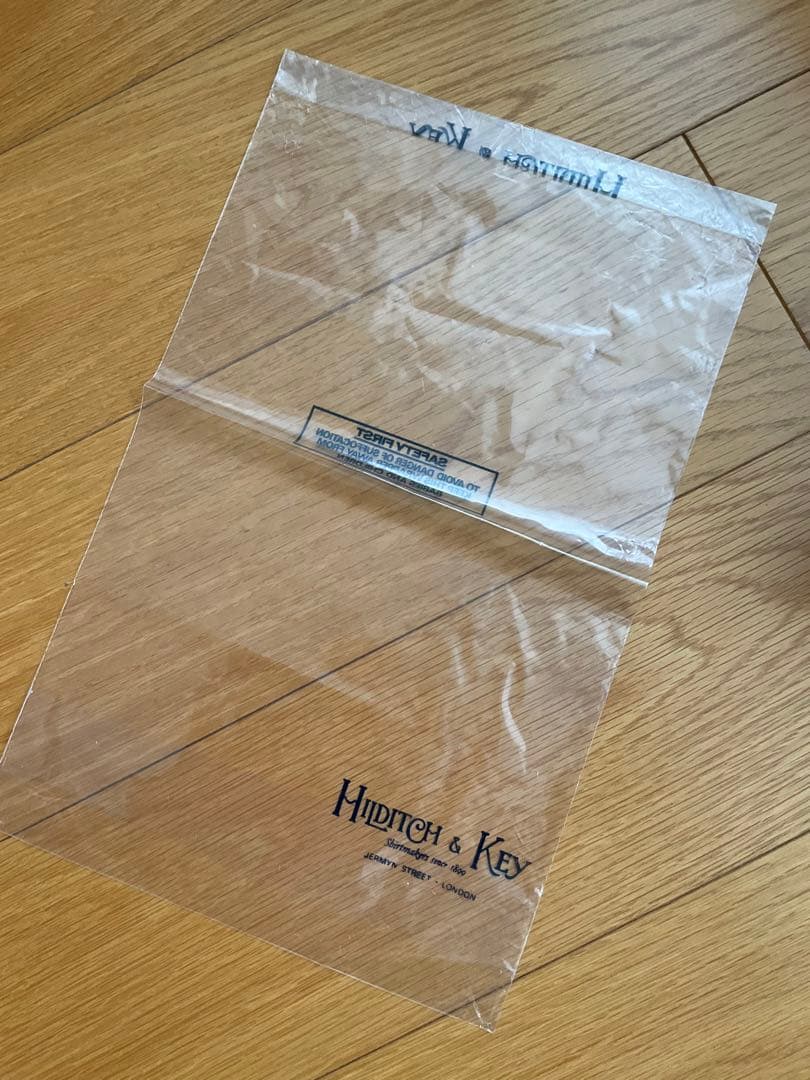 Hilditch & Key 白ドレスシャツ 15.5