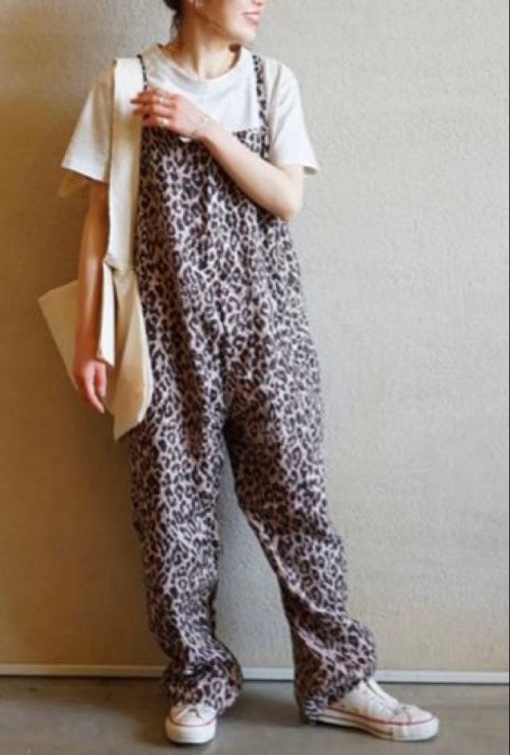 【journal standard luxe】レオパリネン キャミサロペ