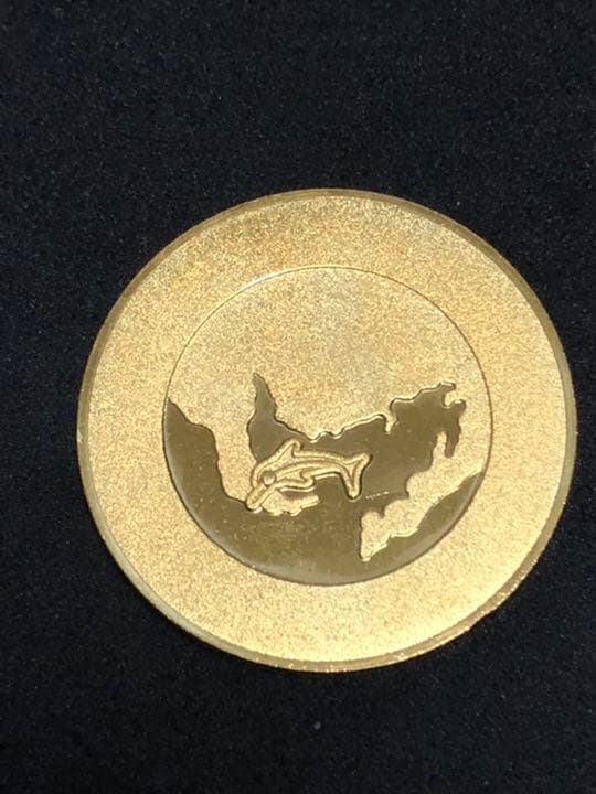 水族館4☆愛知★南知多ビーチランド9☆ゴールド★記念メダル☆茶平工業