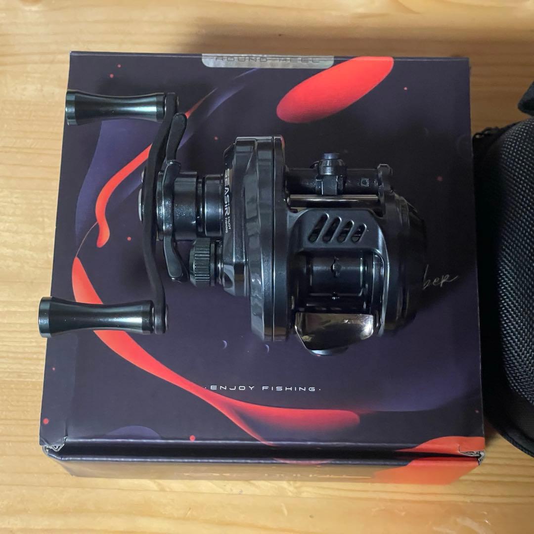 【新品未使用】SEASIR DC ラウンドプロ 丸型　ベイトフィネスリール