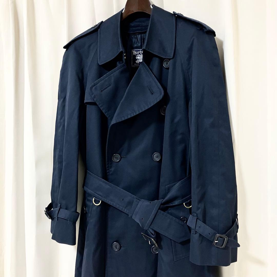 Burberrys バーバリー トレンチコート ダブル ライナー ネイビー L
