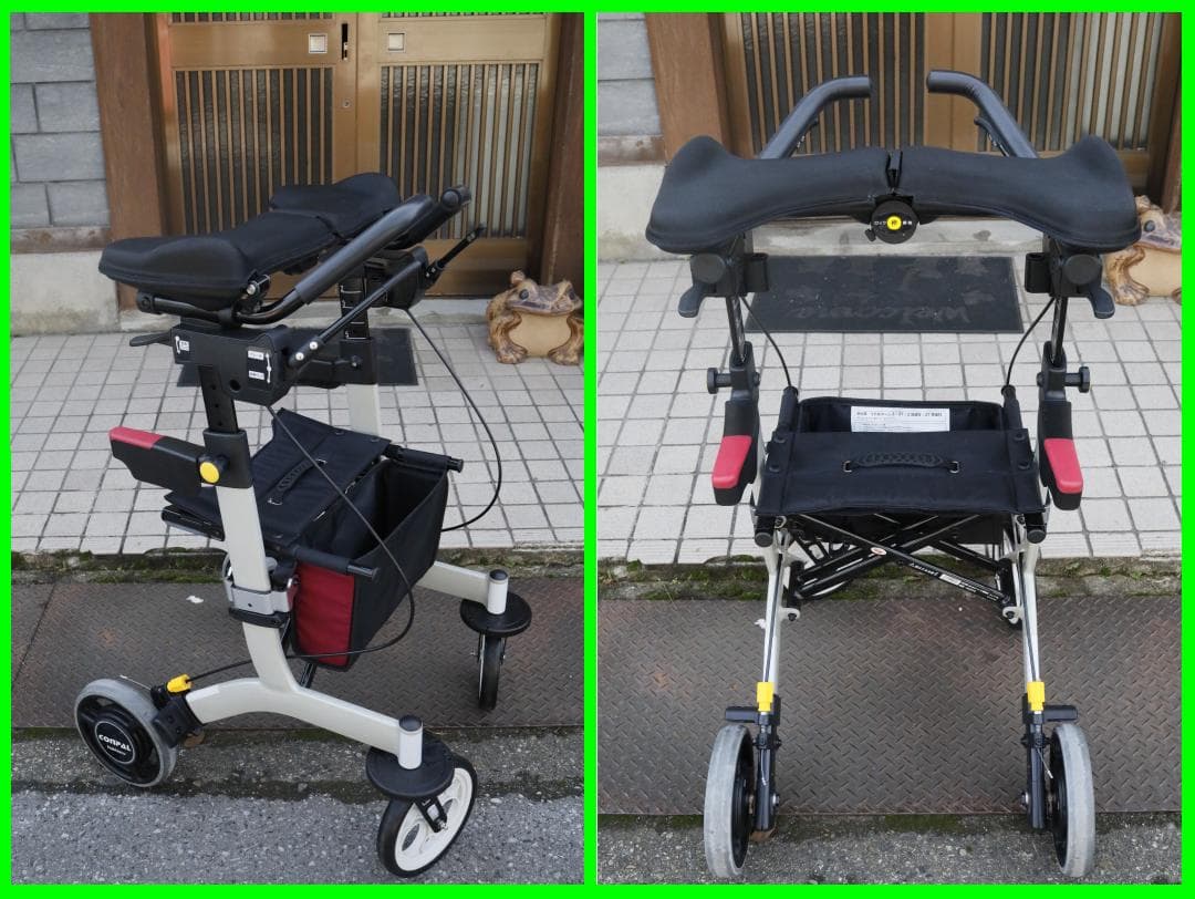 ◆アロン化成◆安寿◆歩行車リトルターンZ◆前腕支持タイプの歩行車◆折り畳み可能