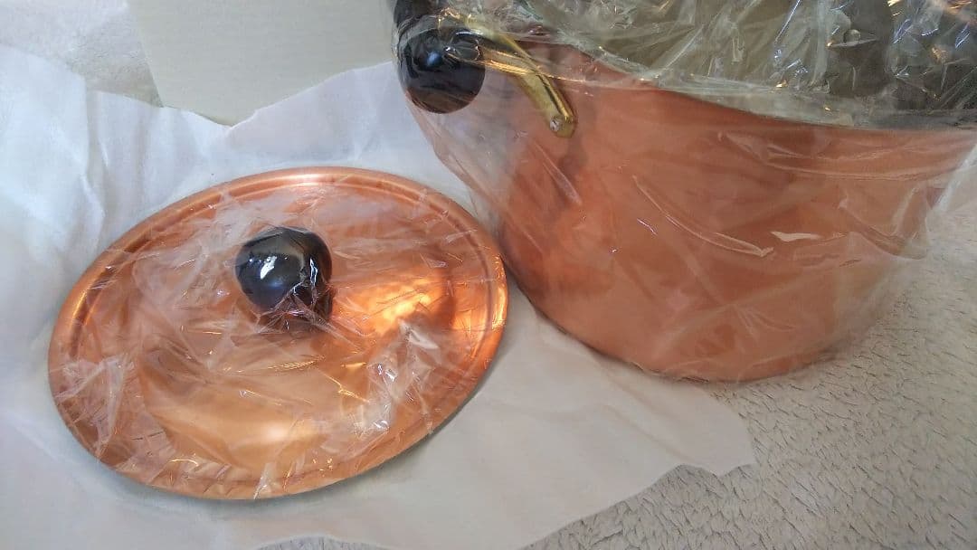 【新品未使用】 銅鍋 なべ 鍋