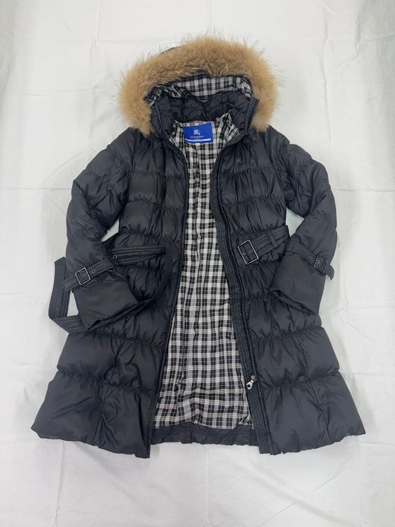 バーバリー　ブルーレーベル　ダウンコート　サイズ40