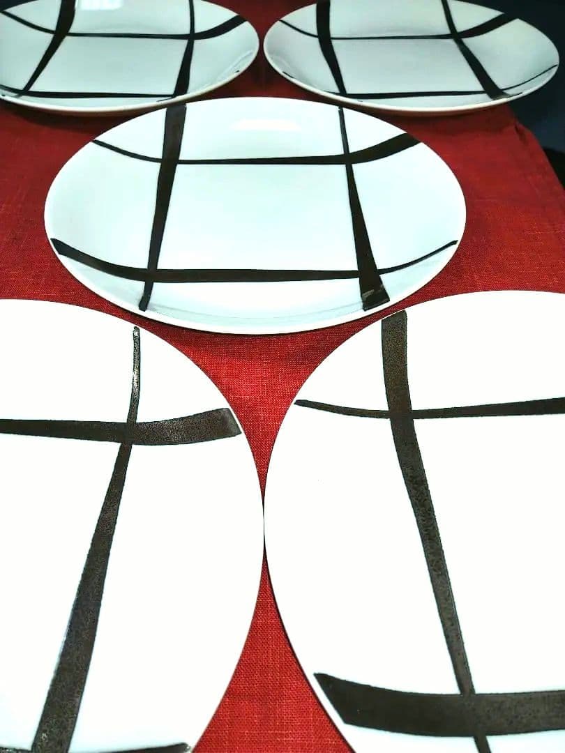 ♥ホームパーティーお薦め⬛豪華に高級レストラン・ホテル風ディスプレイ3皿新品