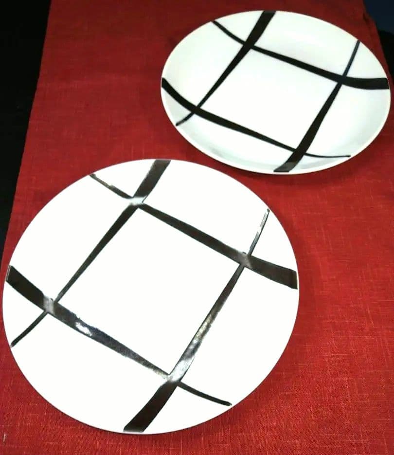 ♥ホームパーティーお薦め⬛豪華に高級レストラン・ホテル風ディスプレイ3皿新品