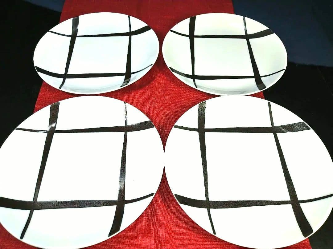 ♥ホームパーティーお薦め⬛豪華に高級レストラン・ホテル風ディスプレイ3皿新品