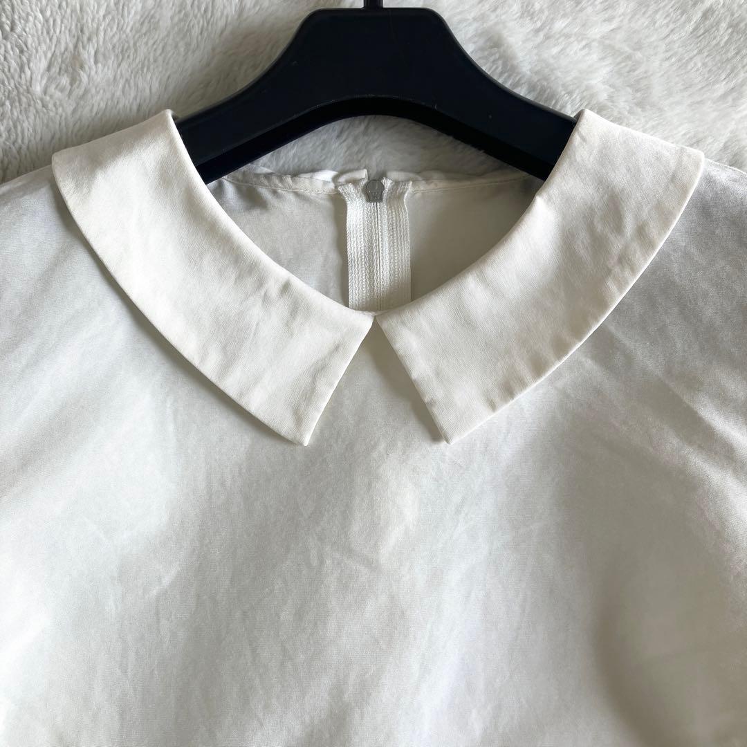 p*h様 フォクシー FOXEY コットンシルクプリーツスリーブブラウス 40