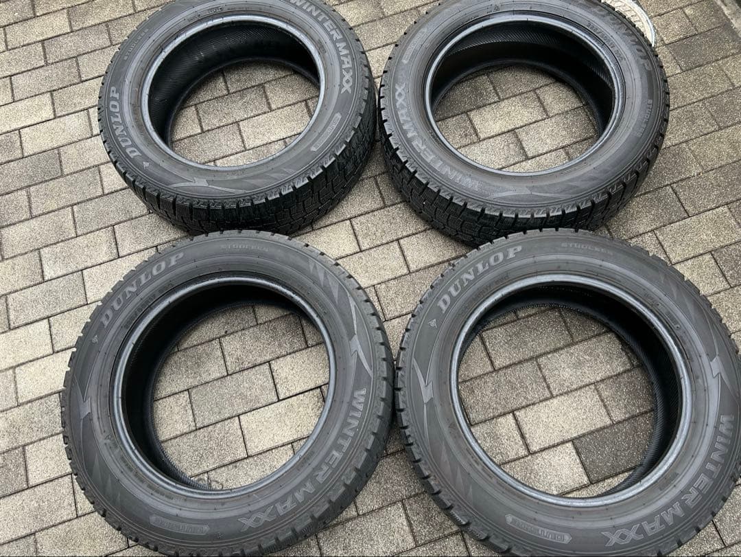 ku　225/60R/17 DUNLOP スタッドレス アルファード