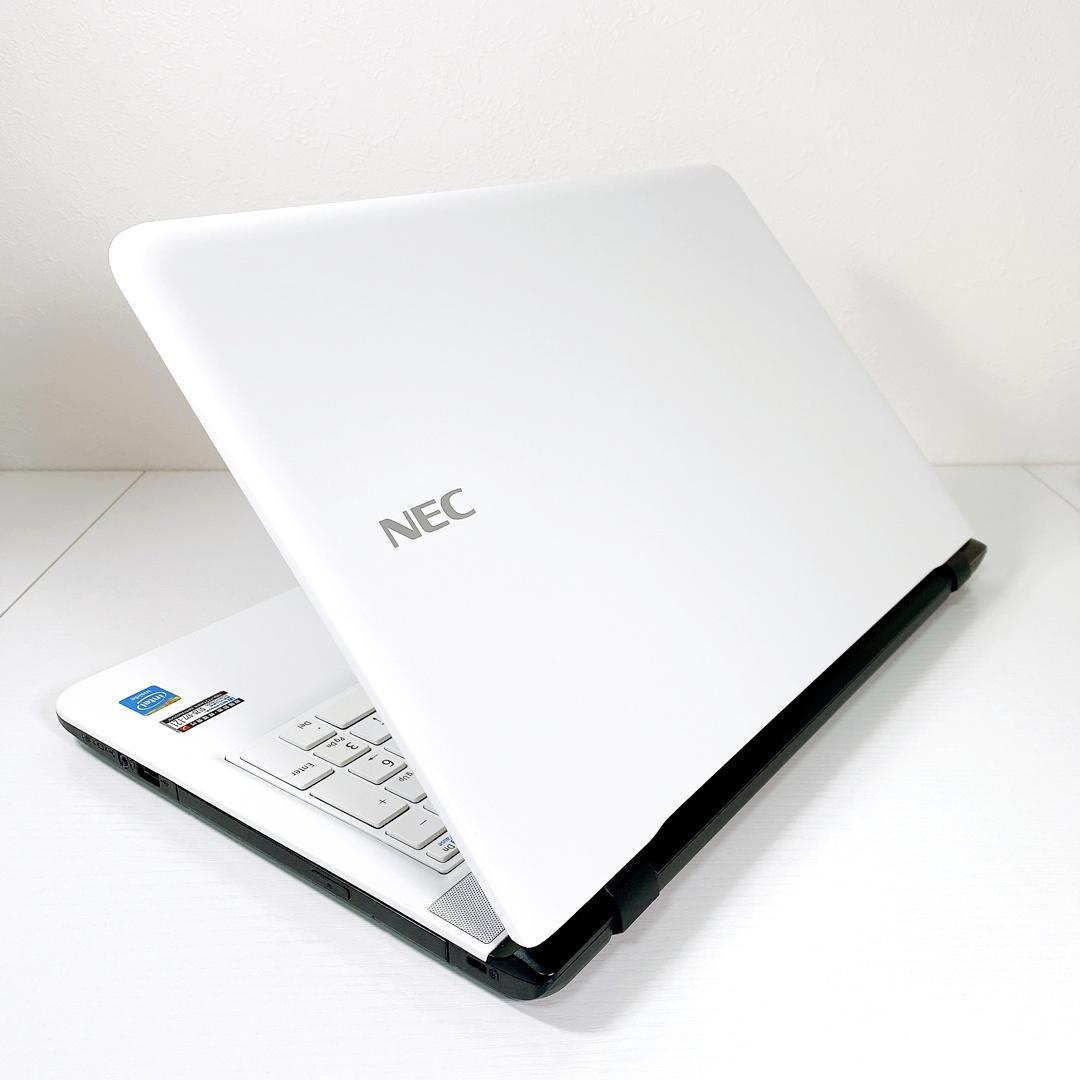 届いてすぐに使える✨事務作業OK✨快適SSD✨カメラ✨NECノートパソコン✨10
