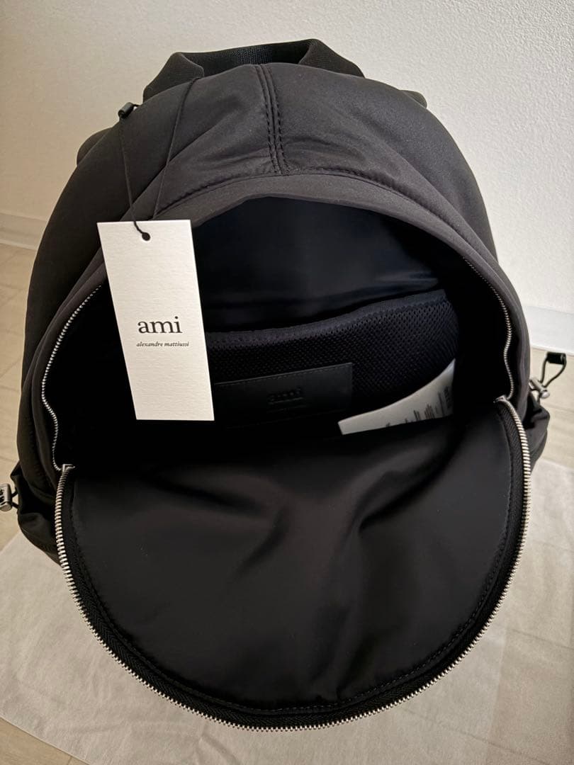 AMI PARIS アミパリス リュック バックパック ブラック