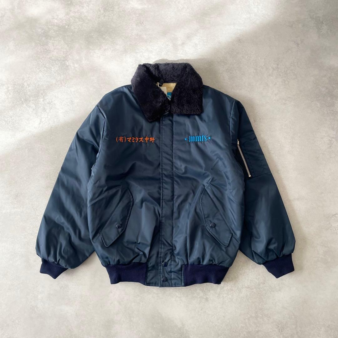 未使用 マミタス中野 カストロブルゾン mmts ネイビー M ジャケット