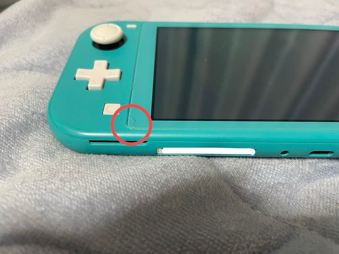 【値下げしました】【中古品】Nintendo Switch Lite ターコイズ