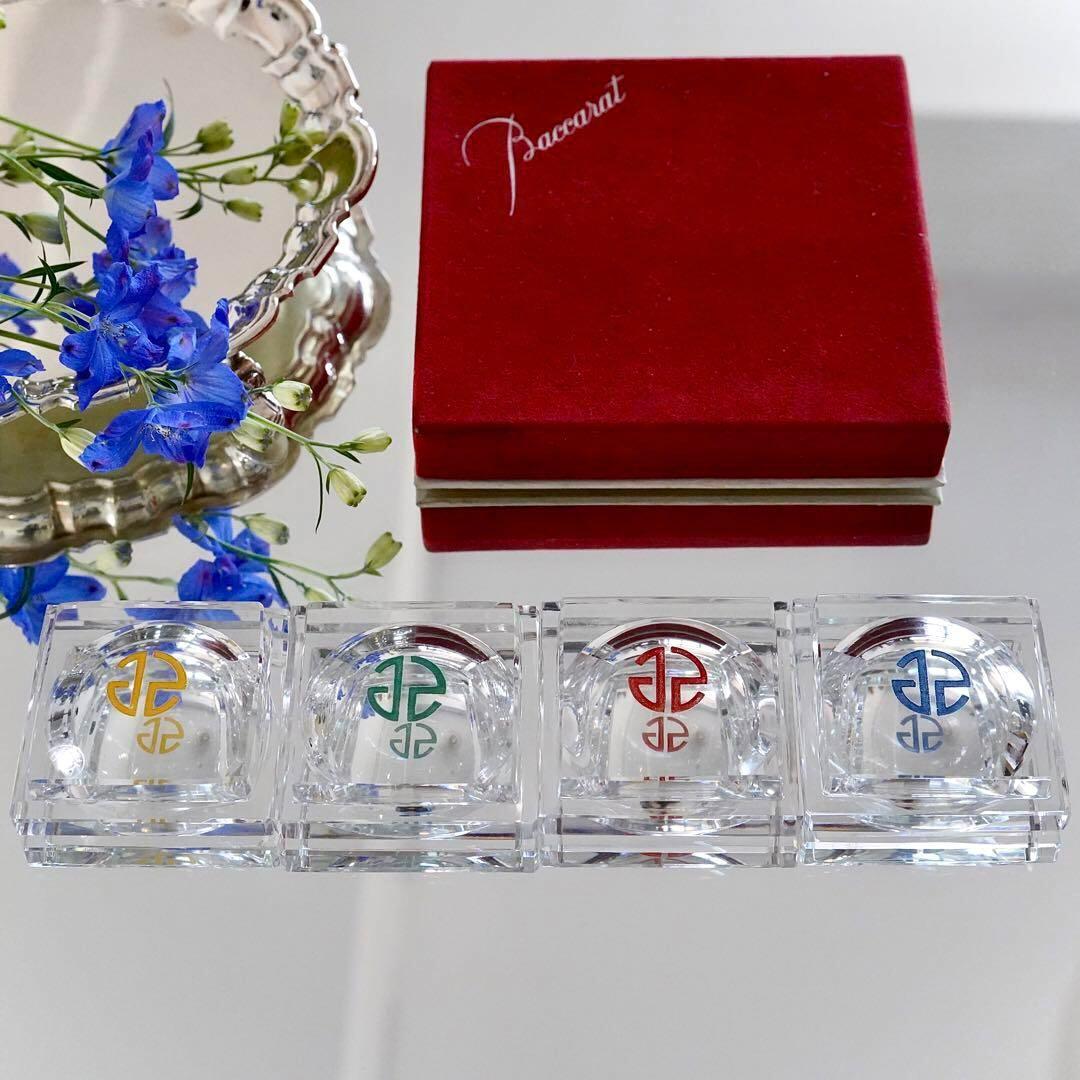 美品★オ－ルドバカラ★バターディッシュ 皿★塩入れ★ジョセフィーヌ ベイカー希少