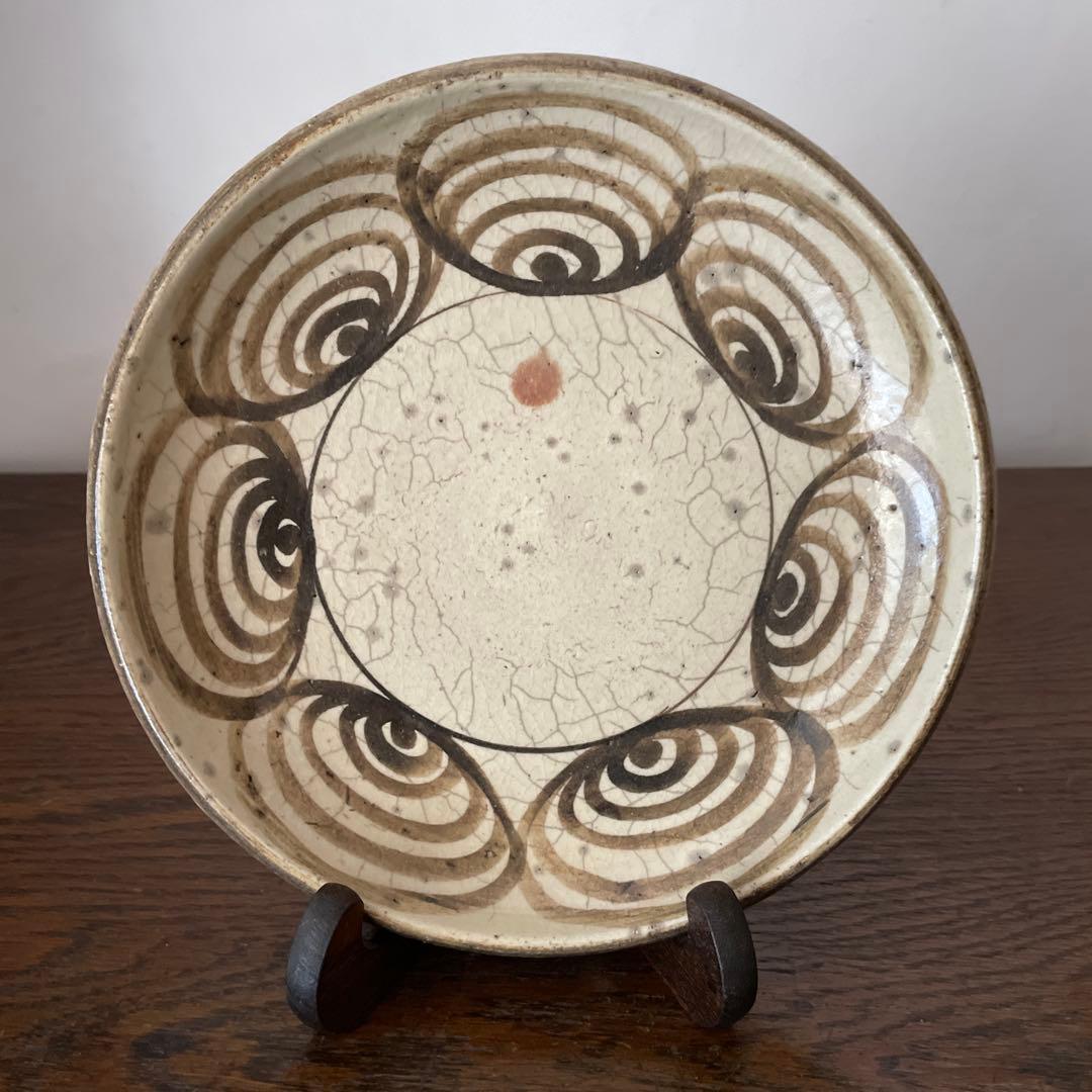 瀬戸　馬の目皿　大皿　皿