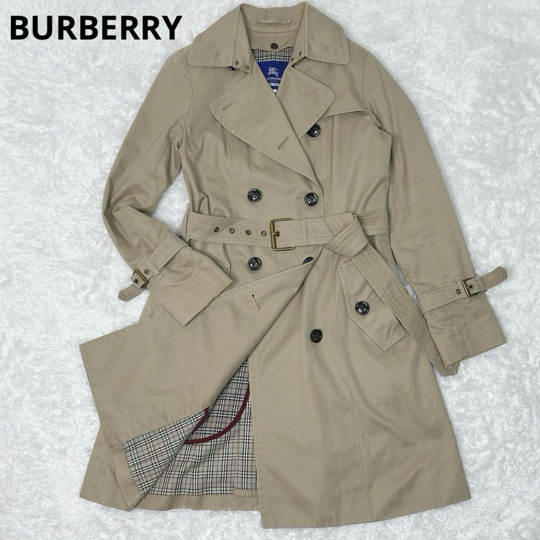 BURBERRY BLUE LABEL トレンチコート ライナー&ベルト付