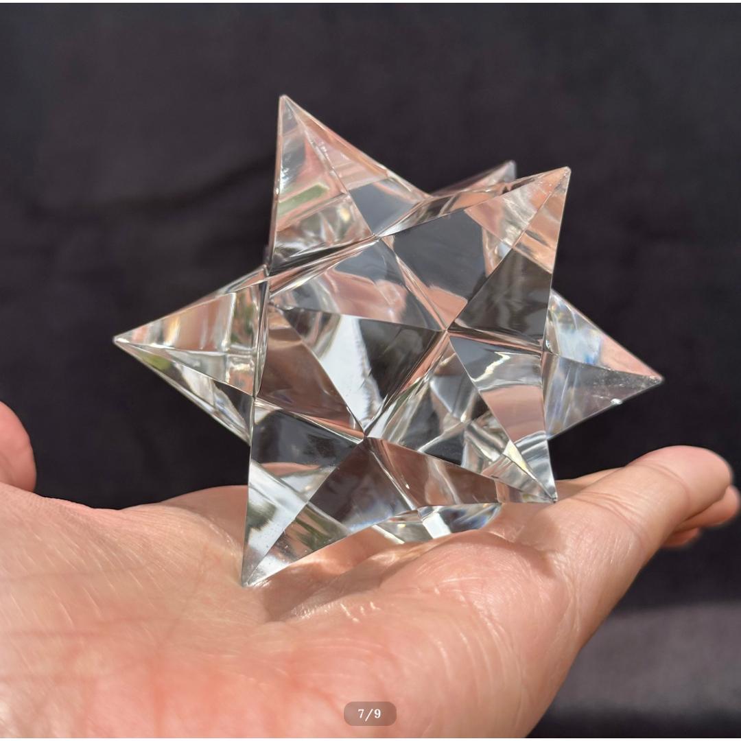 ガネーシュヒマール産【水晶】アステロイド マカバ スター 大 最高品質