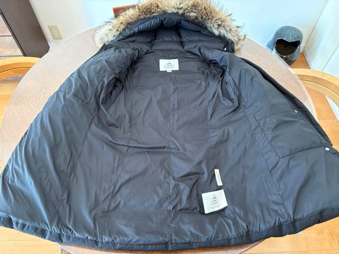 【PYRENEX】GRENOBLE ダウンジャケット ブラック 36