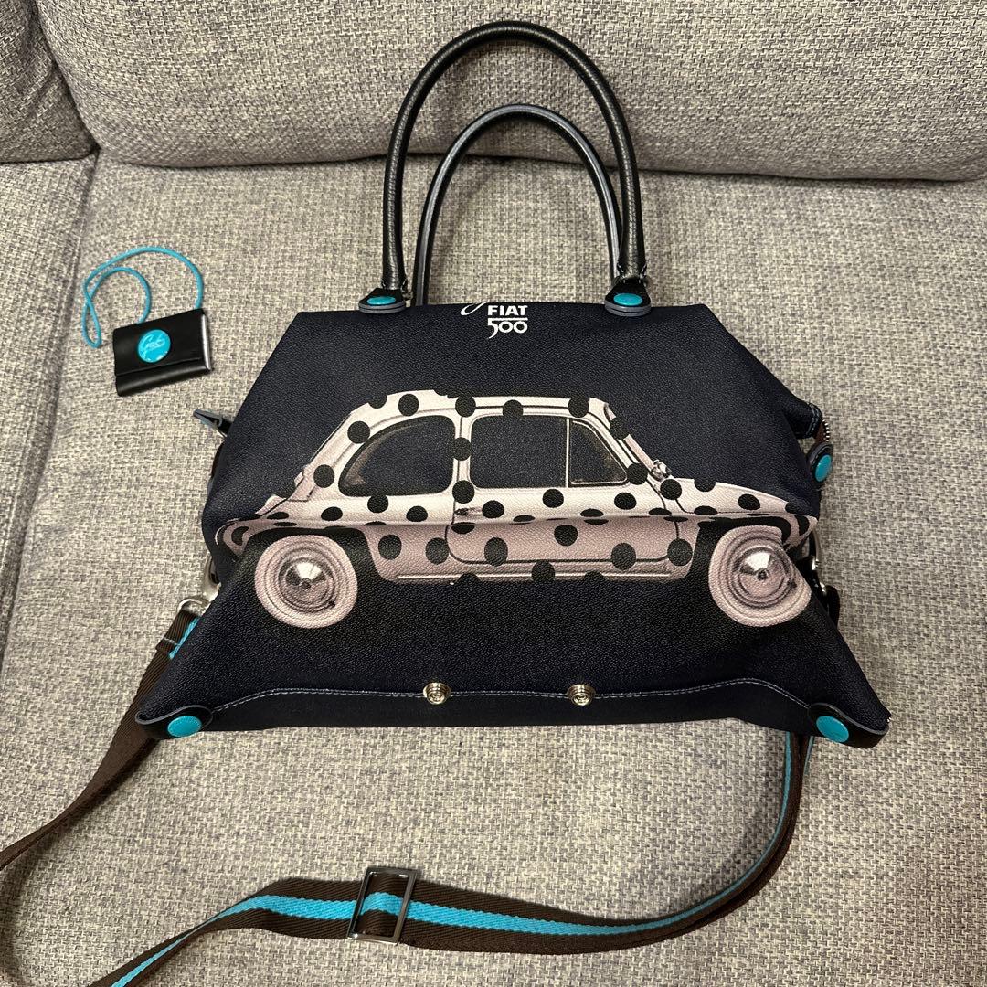 GABS ガブス　FIAT500 コラボバッグ