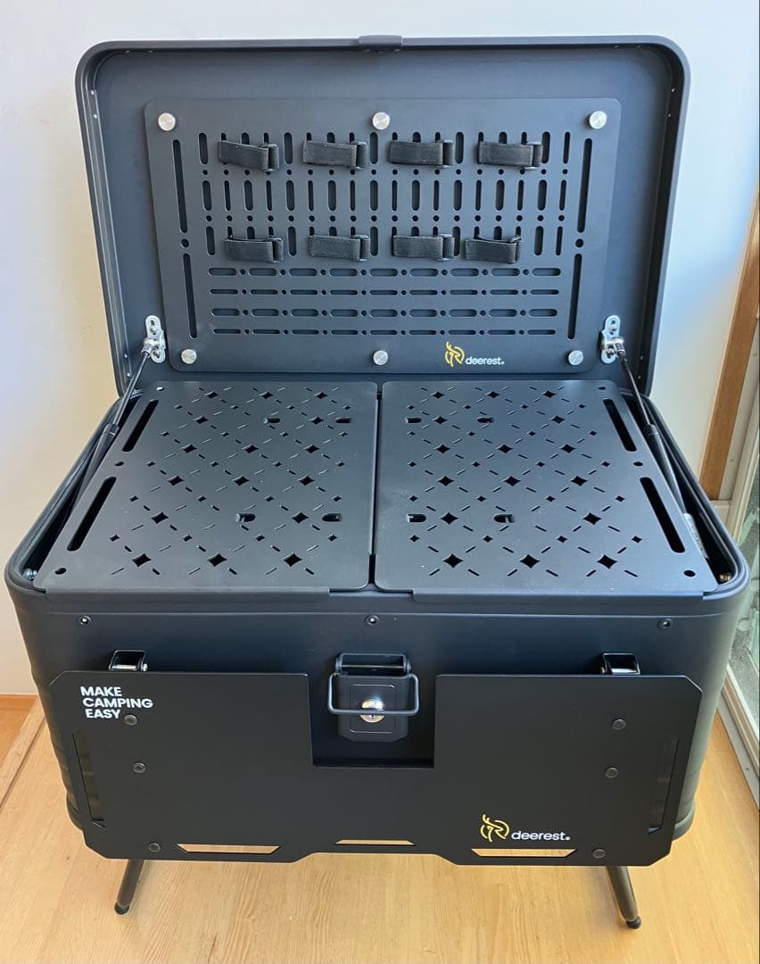 希少　カスタムDeerest アルミコンテナ　ボックス X-PANDA 50L