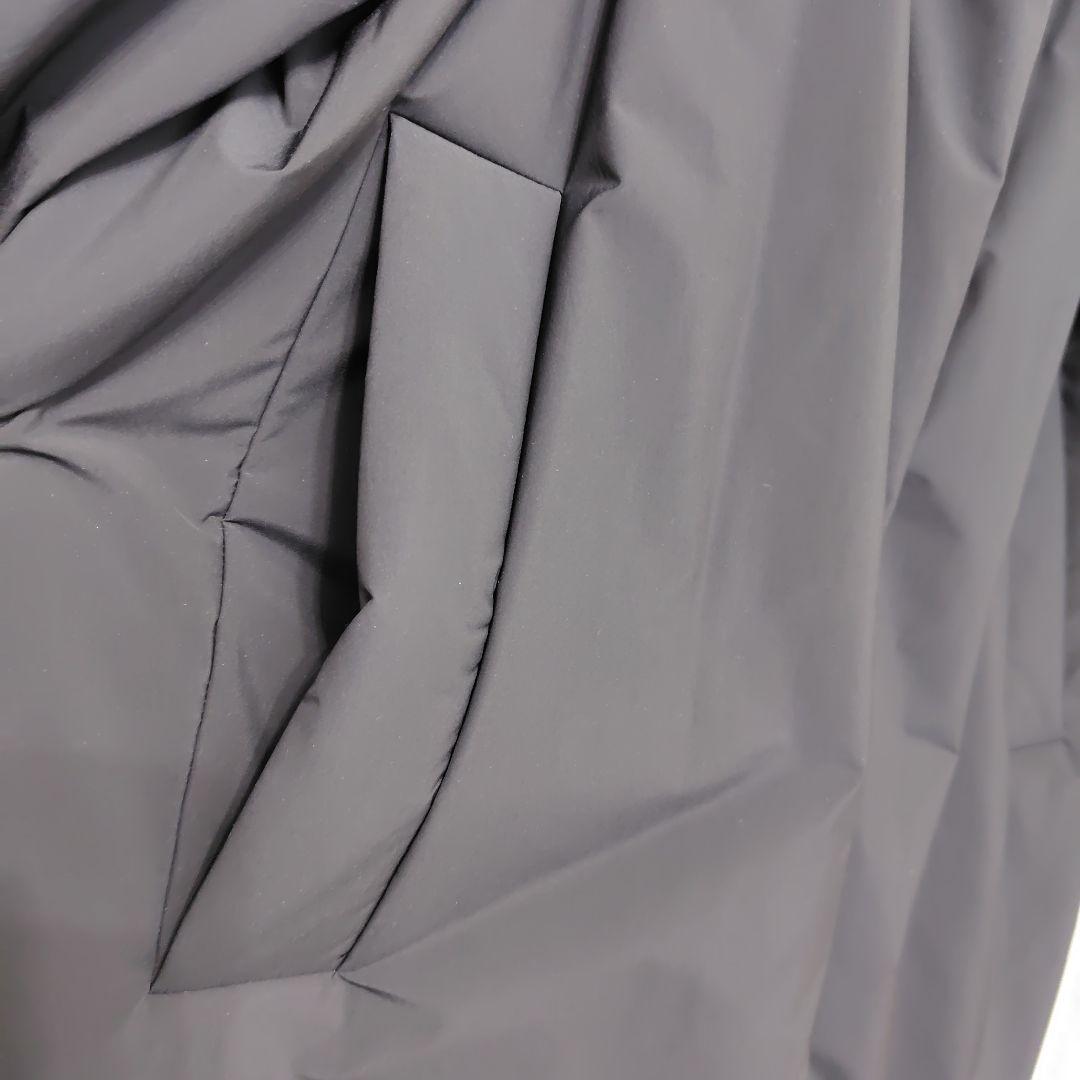 ✧CLANE✧ BALLOON HOODIE LONG DOWN COAT 黒