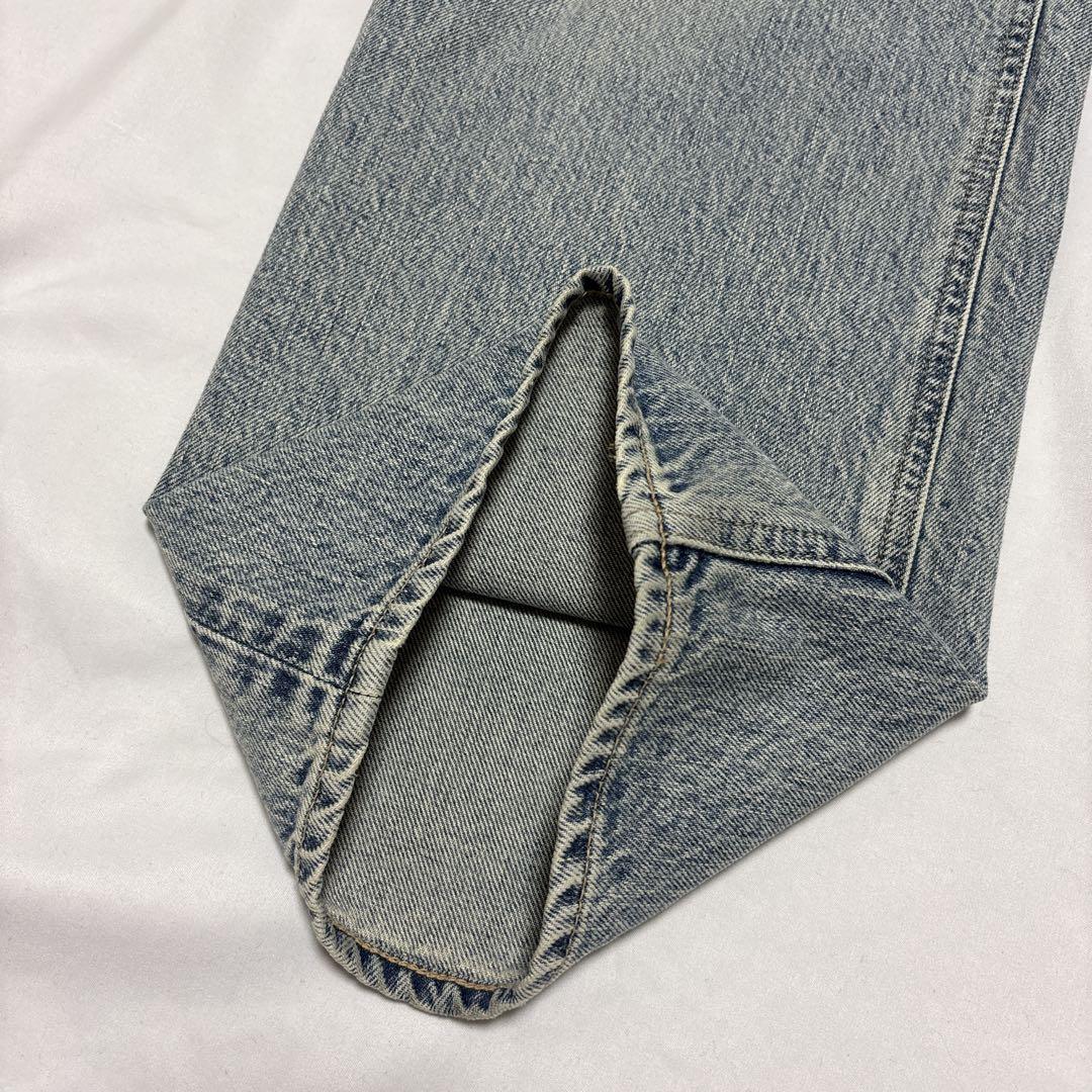 美品 CLANE クラネ SECOND DENIM PANTS ワイドパンツ
