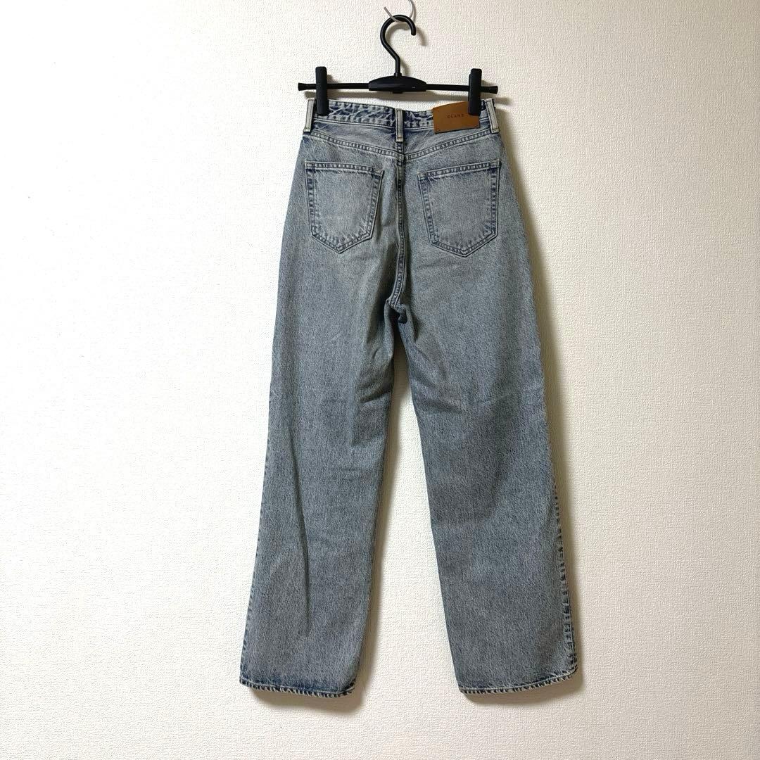 美品 CLANE クラネ SECOND DENIM PANTS ワイドパンツ