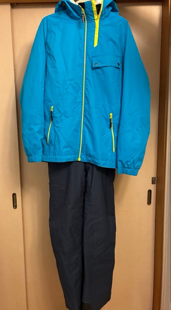 メンズ スキーウェア上下セット L/Oサイズ ヒートナビ