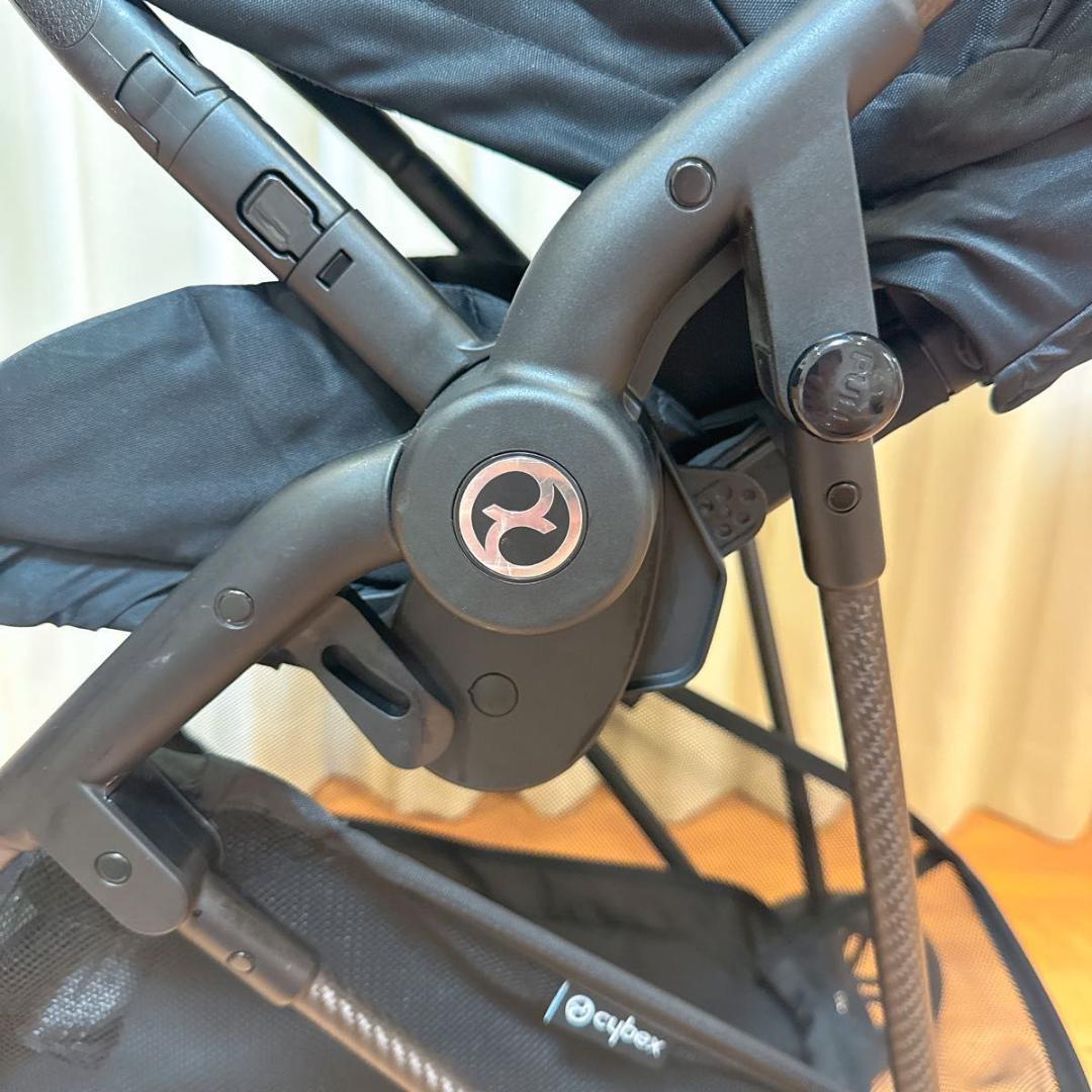 サイベックス メリオ カーボン ベビーカー ブラック 両対面 軽量 コンパクト