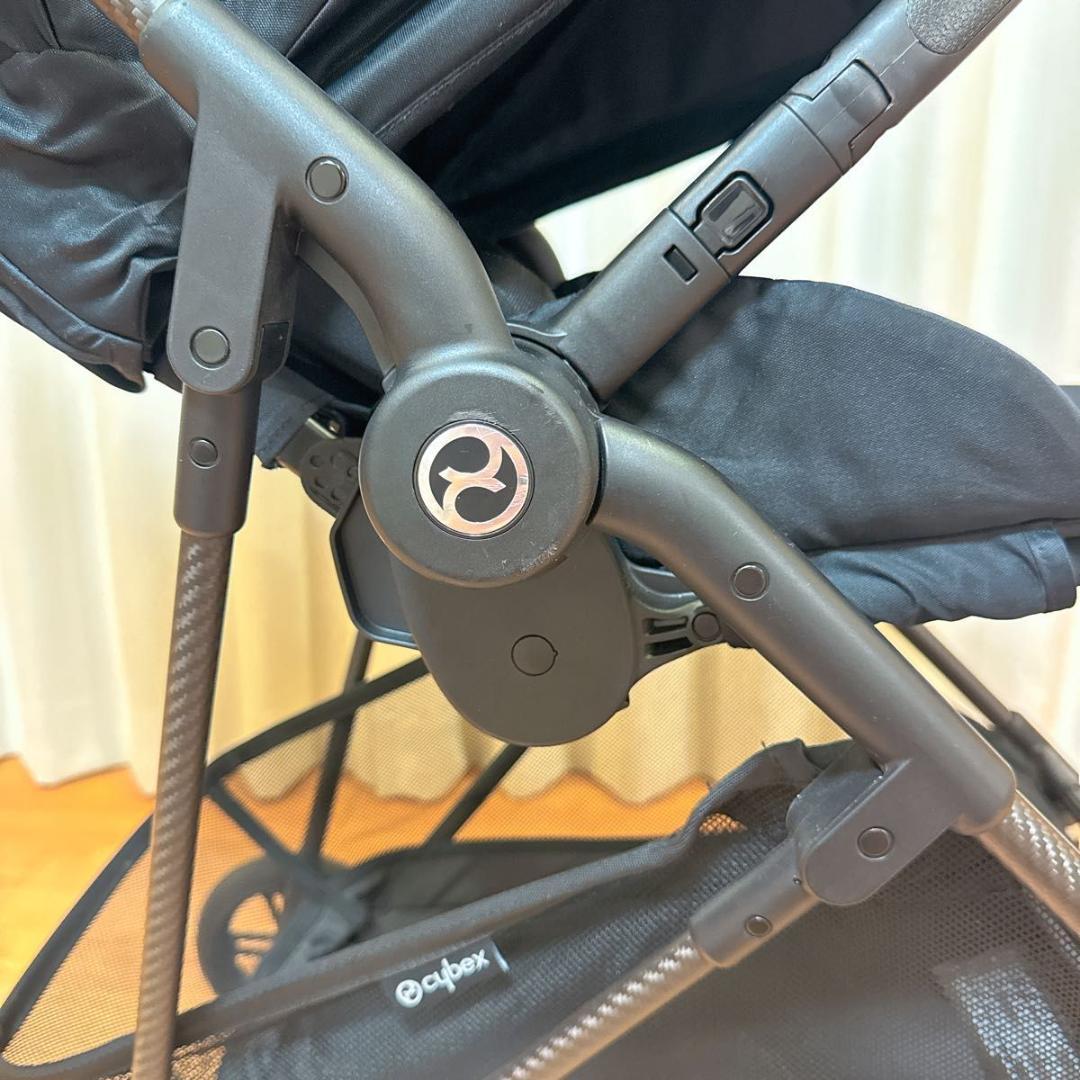 サイベックス メリオ カーボン ベビーカー ブラック 両対面 軽量 コンパクト