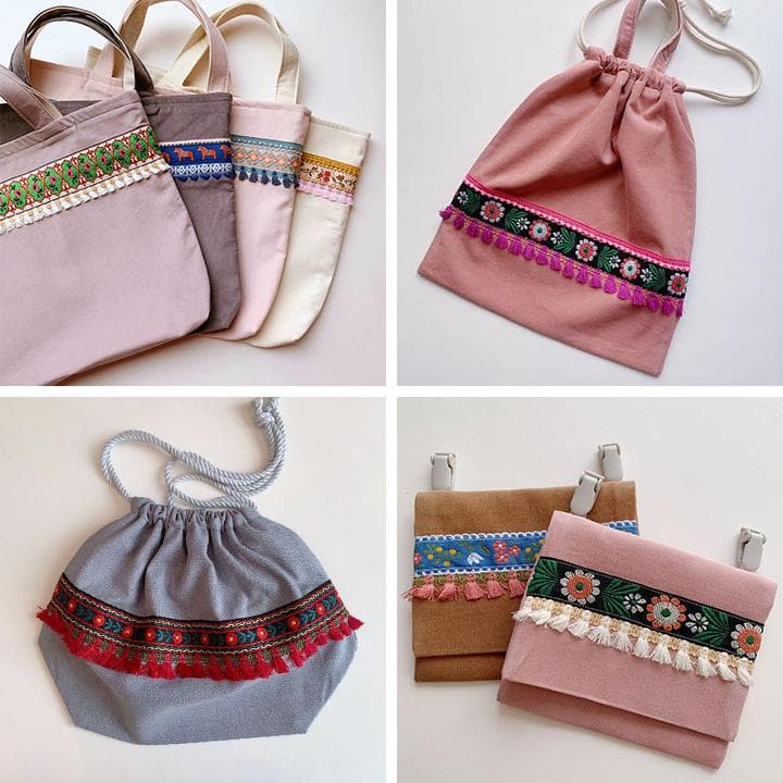 【入園入学オーダー受付中】手提げ袋/レッスンバッグ/巾着/ハンドメイド/お弁当袋