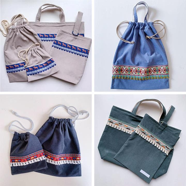 【入園入学オーダー受付中】手提げ袋/レッスンバッグ/巾着/ハンドメイド/お弁当袋