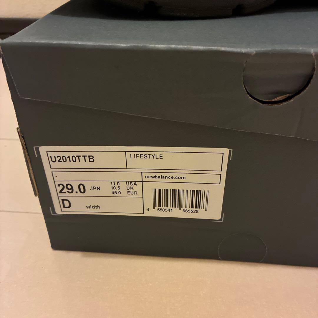 New Balance U2010TTB ブラック